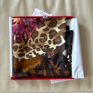 Salvatore Ferragamo Silk Scarf with design